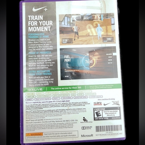xbox 360 kinecy training*requires kinect (not included) - Picture 2 of 2